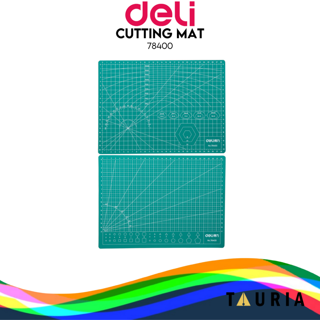 

Deli Alas Potong Kertas Cutting Mat Serba Guna, Warna Hijau 78400