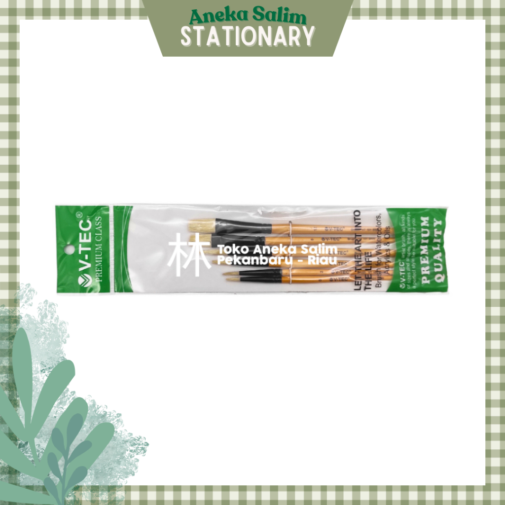 

Anekasalim - Kuas Set V-TEC VT-101 6 / Set