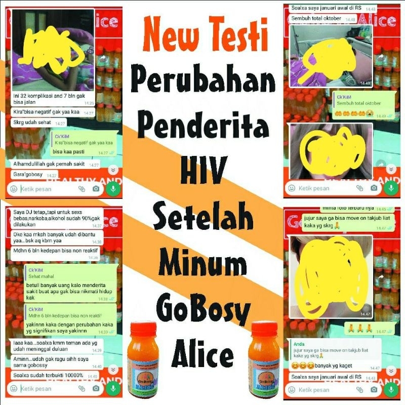 Gobosy alice 8 botol