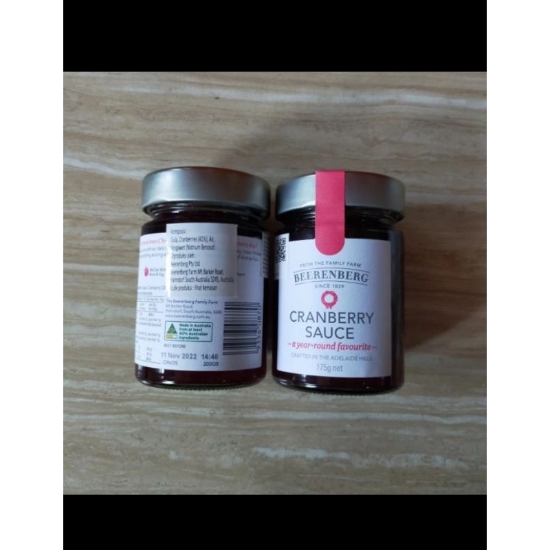 

breenberg cranberry sauce saus kranberi 175gr