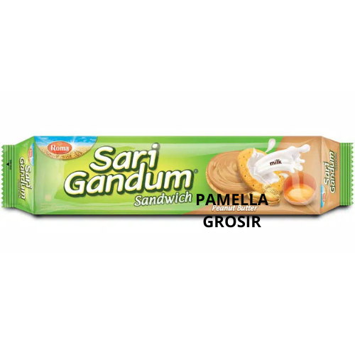 

SARI GANDUM SANDWICH SUSU DAN KACANG 115GR ROMA SNACK makanan ringan jajanan cemilan camilan pedas asin gurih manis murah