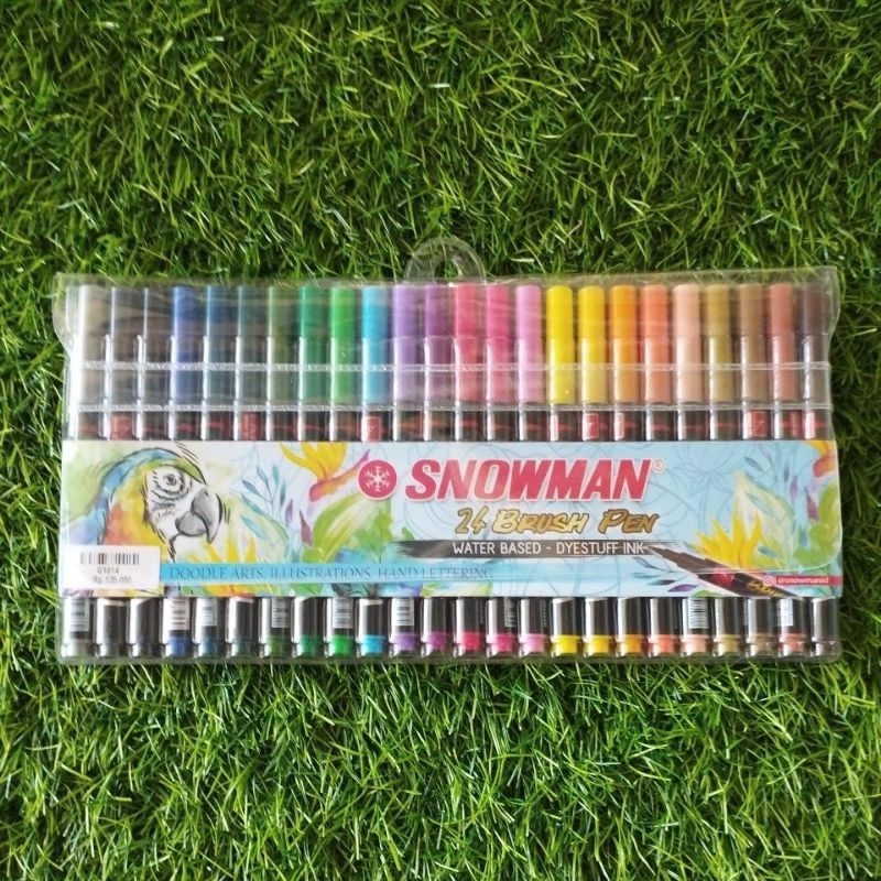 

Brush Pen Water Based Snowman Isi 24 (G1014)