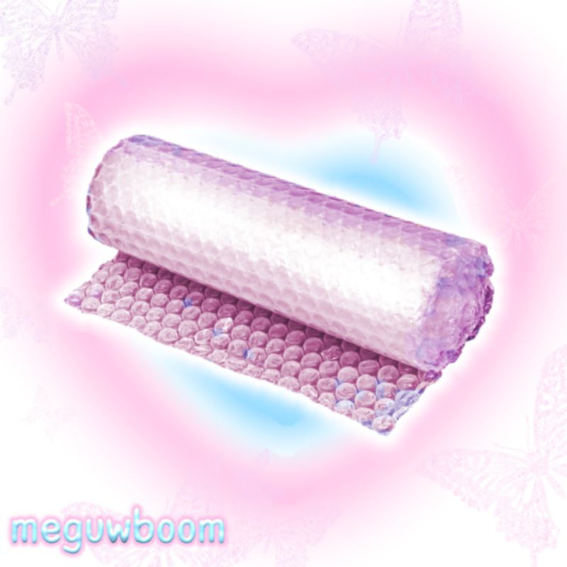 

Tambahan Bubble Wrap Packing meguwboom