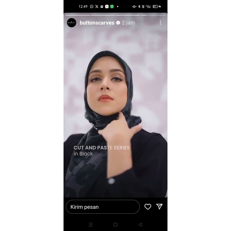 cut and paste series buttonscarves