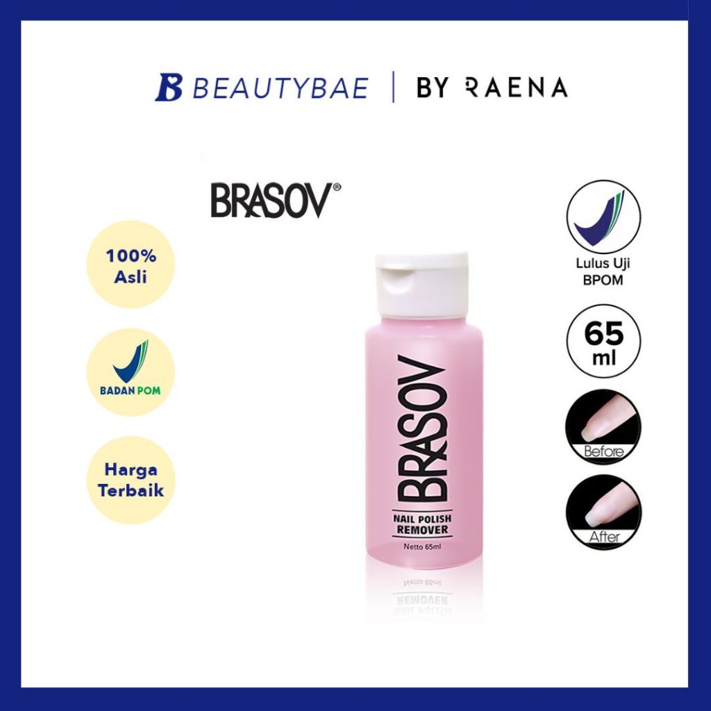 Brasov Nail Polish Remover | 65 ml
