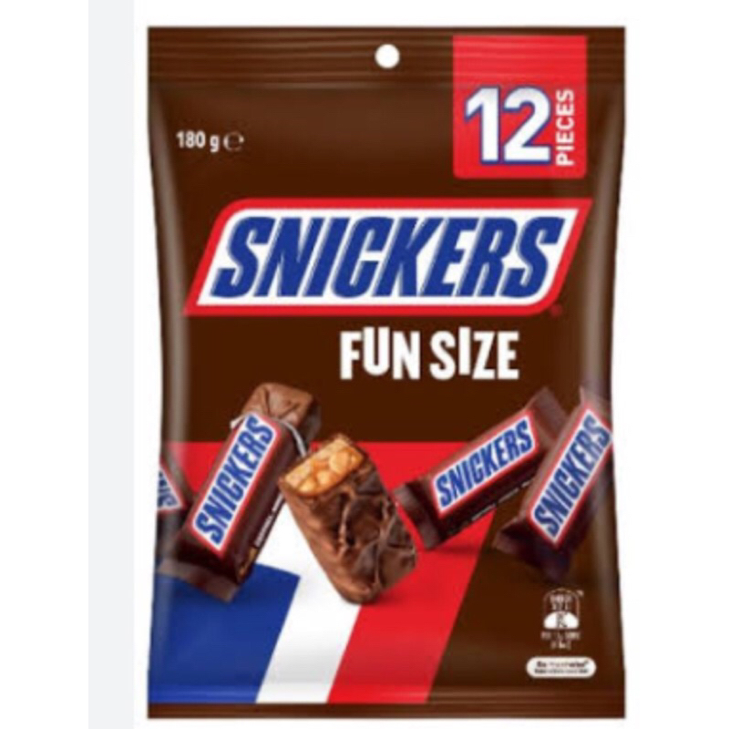 

SNICKERS FUN SIZE 12 PIECES