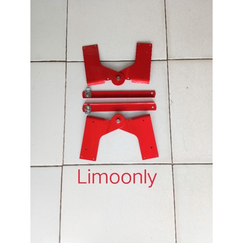 Engsel tangga lipat aluminium /Breket tangga baja ringan