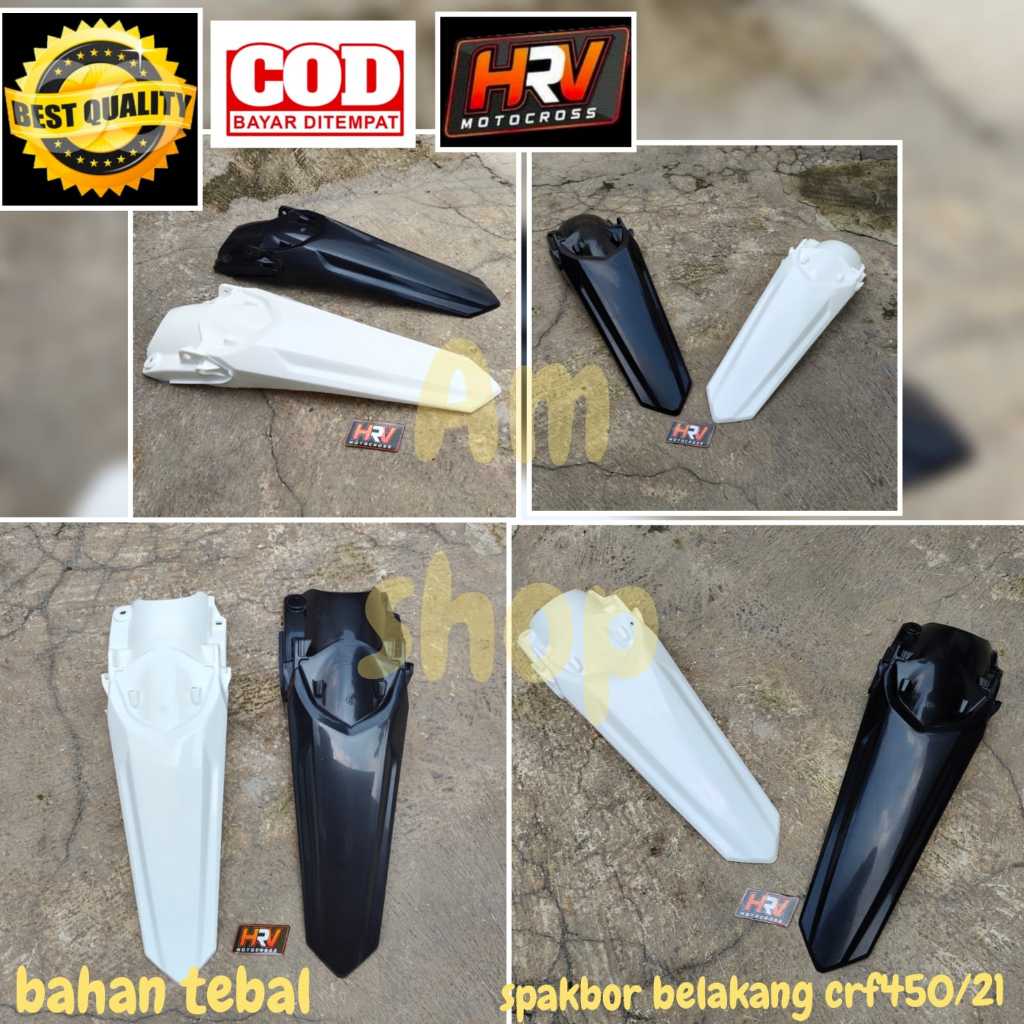 SPAKBOR BELAKANG CRF 450 2021 SLEBOR REAR FENDER CRF 450 2021 TRAIL SUPERMOTO MOTOCROSS