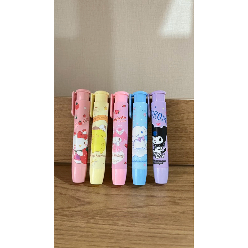 

Penghapus Cetek Mekanik Sanrio / My Melody / Hello Kitty / Kuromi / Cinnamoroll / Pompompurin / Penghapus Lucu Unik berkarakter / Penghapus Anti Kotor / Peralatan ATK