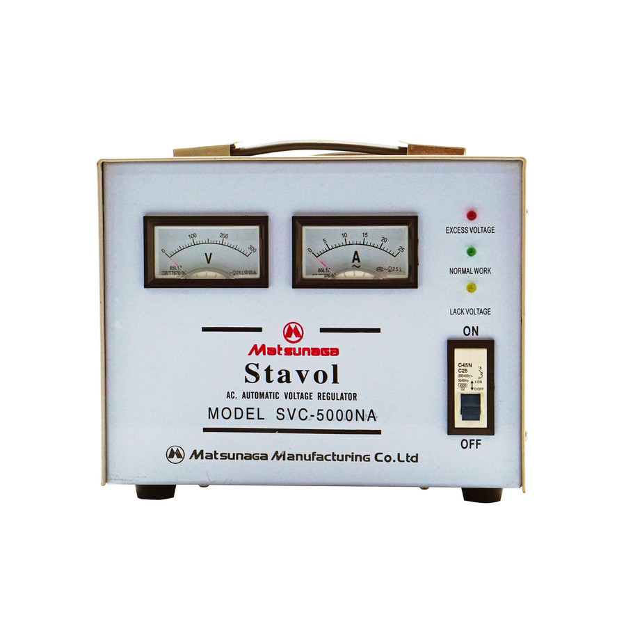 Stavolt Matsunaga SVC-2000 / 3000 / 5000F - Stabilizer Listrik Matsunaga 2000 / 3000 / 5000 watt