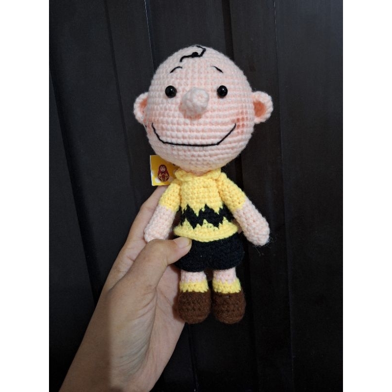 Boneka Rajut Charlie Brown