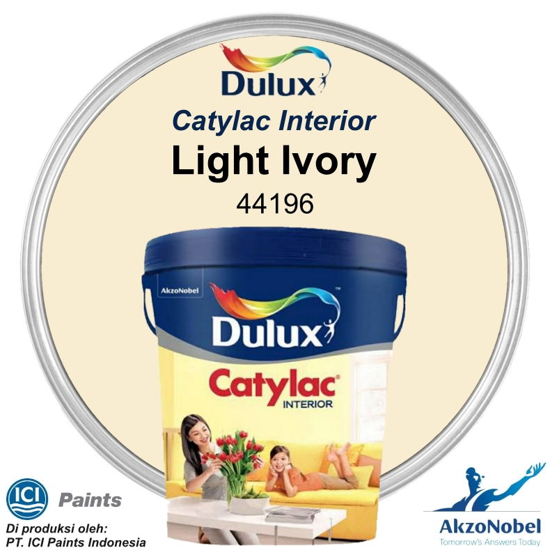 CAT DULUX CATYLAC INTERIOR 5 KG - LIGHT IVORY 44196