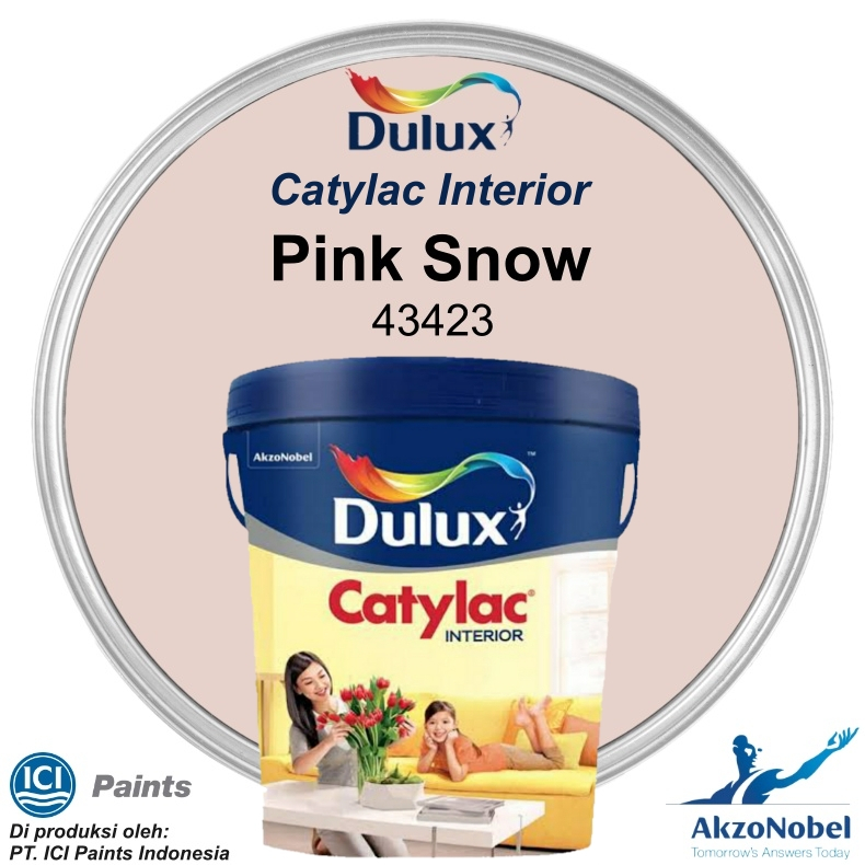 CAT DULUX CATYLAC INTERIOR 5 KG - PINK SNOW 43423