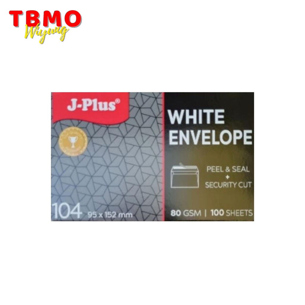 

TBMO Amplop Putih Polos 104 J-PLUS Super Red 80gsm