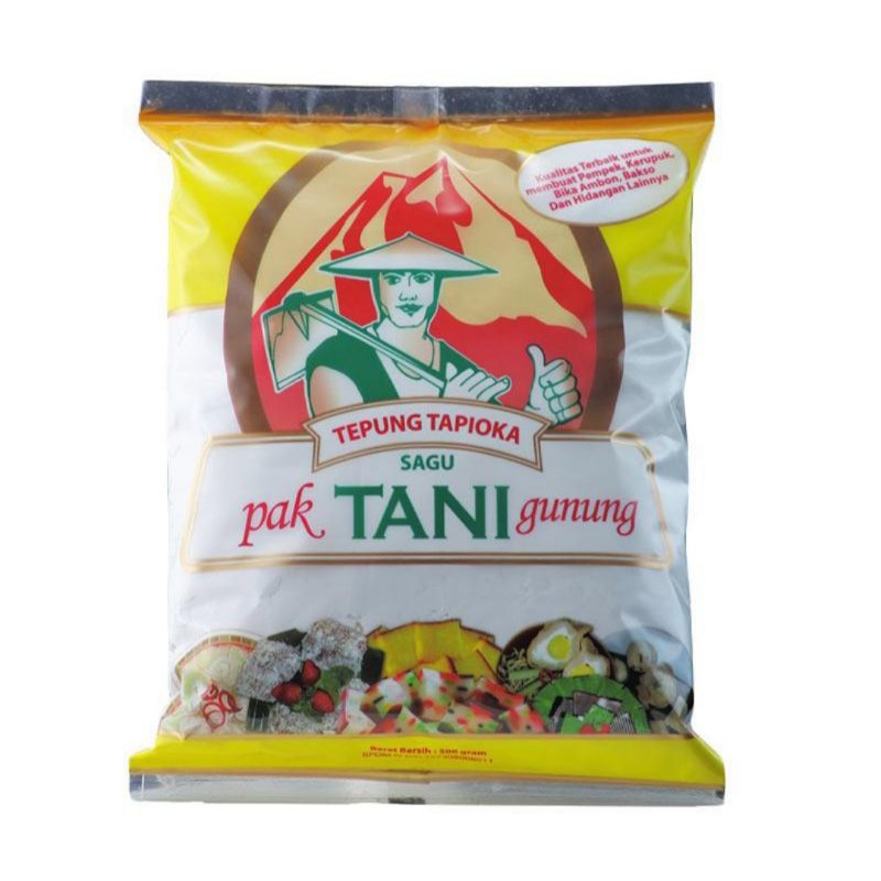 

Tepung Tapioka pak tani gunung [500g]
