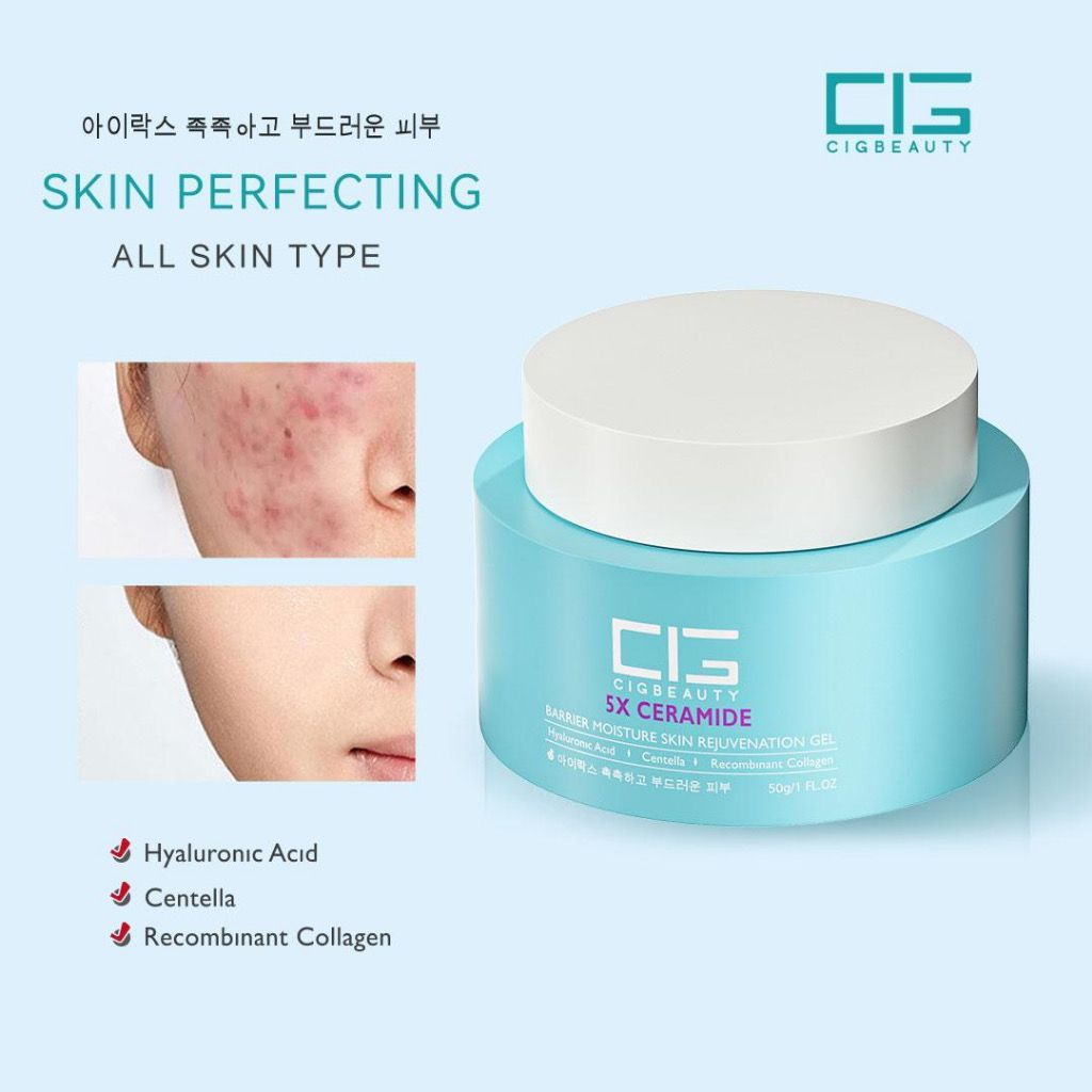 CIG Beauty  5X Pro-Xylane Ceramide 3IN1 Skin Moisturizer Cream Pemutih Wajah Day Cream Night Cream P
