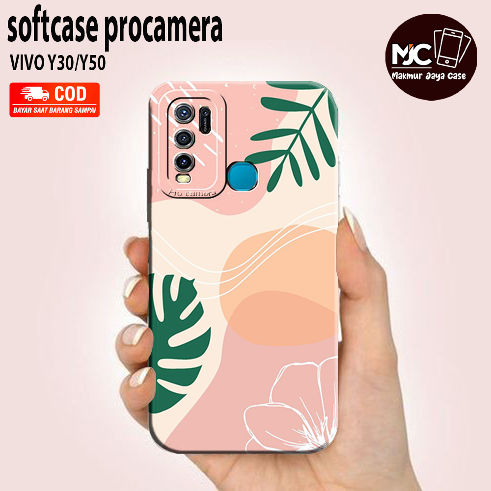 MAKMUR - Case VIVO Y30 VIVO Y50 Terbaru - Fashion Case KARTUN  - Casing Hp VIVO Y30 VIVO Y50 Terbaru