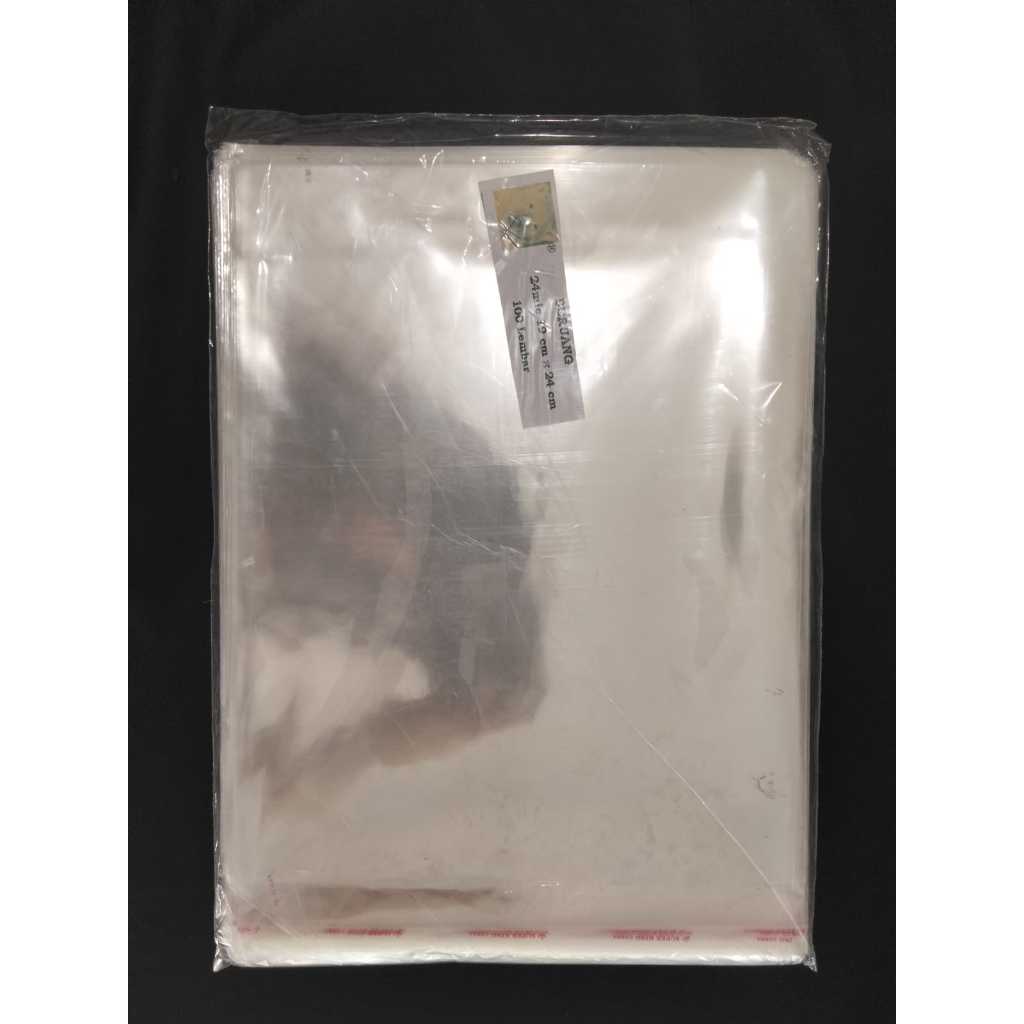 

[100 lembar]Plastik OPP Plastik 19 x 24 cm