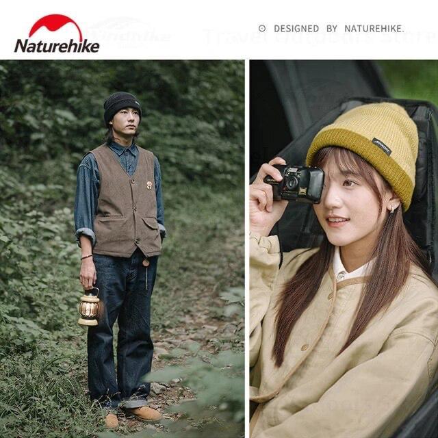 Topi kupluk naturehike double layer CNH22MZ001wool beanie hat