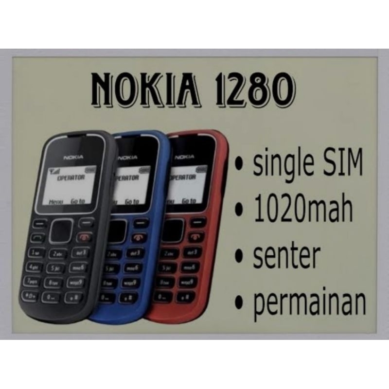NOKIA 1280 HP 100RIBU
