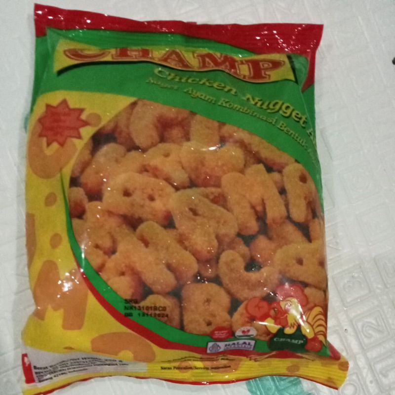 

champ chicken nugget ABC 250 gram