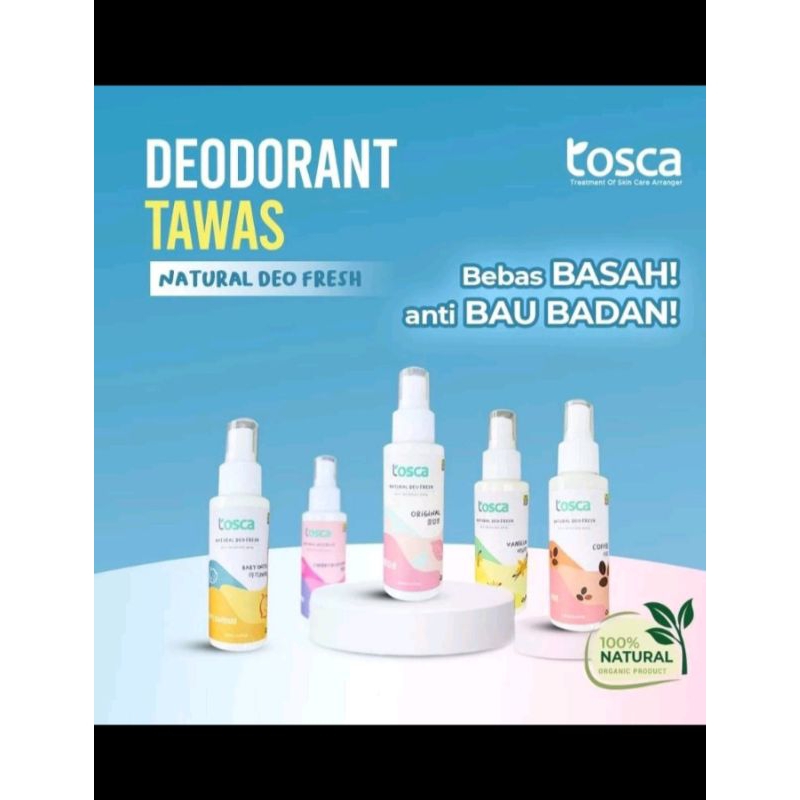 deodoran asli tawas 100ml anti bau ketiak