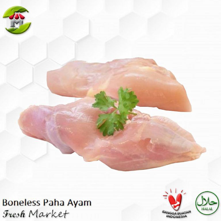 

modelTipe EXY554 Boneless Paha Ayam Fillet 1 Kg