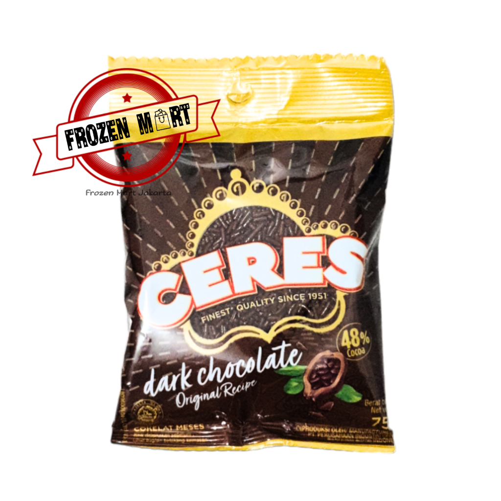 

CERES Hagelslag Dark Chocolate / Coklat Tabur Meses / Meises 75Gr