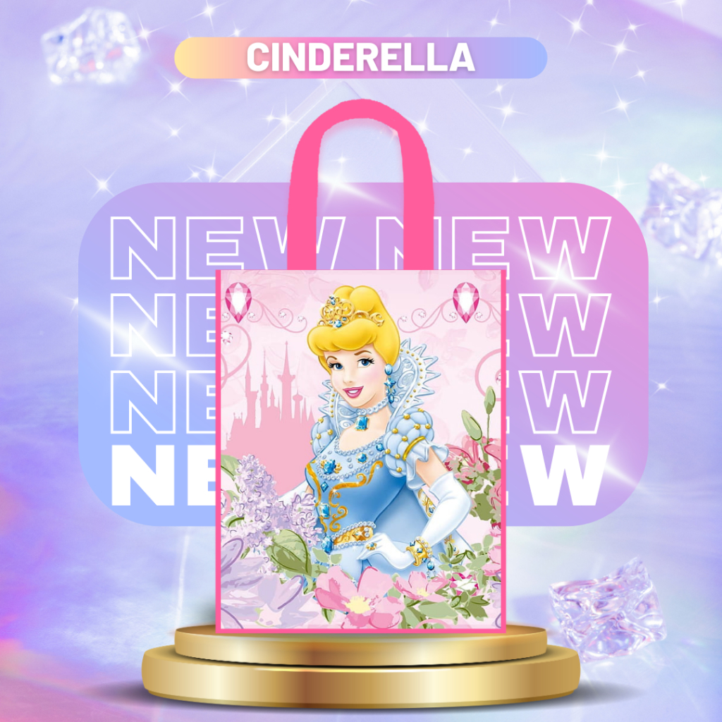 

NEW Tas Ulang Tahun Cinderella Edition