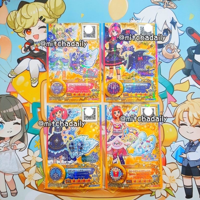 Kartu Aikatsu Stars Jepang SPR Acc Wings Satuan