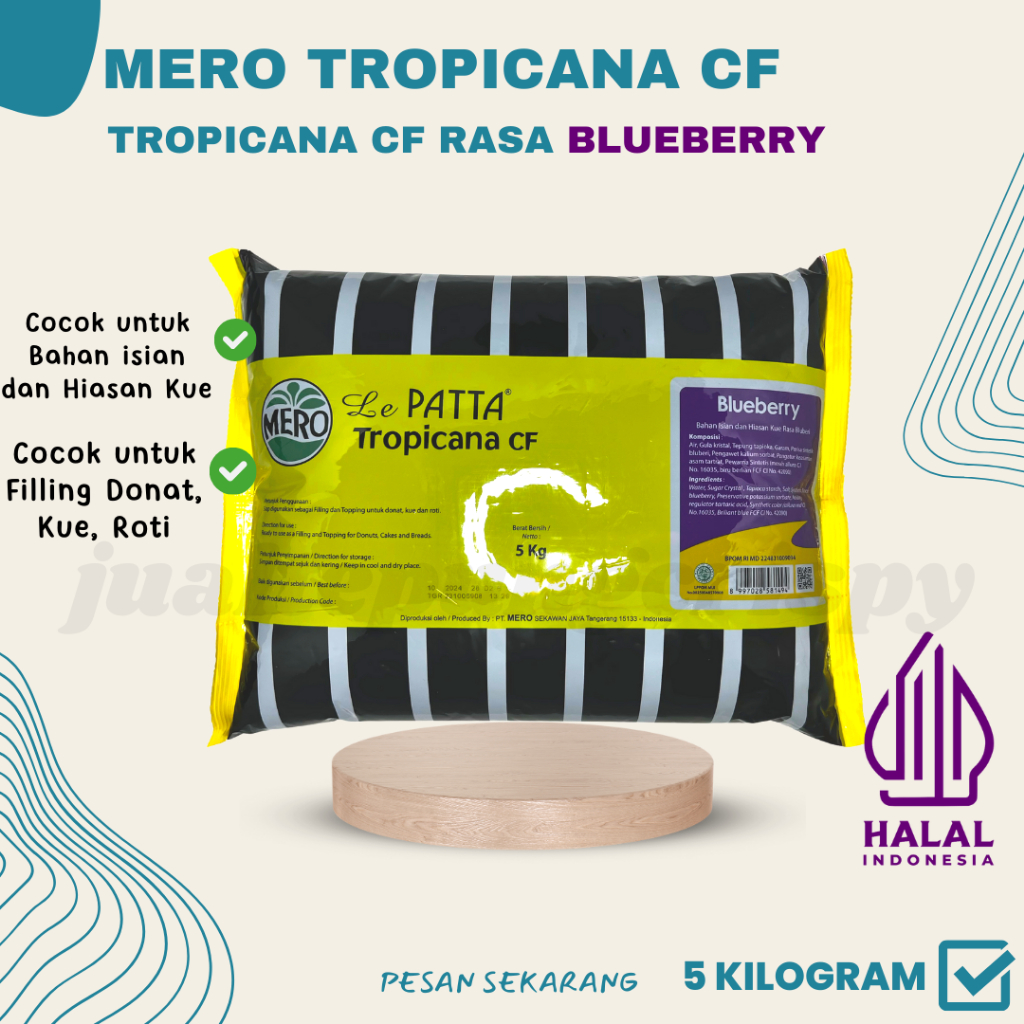 

Mero Tropicana Selai Buah / LePatta Tropicana CF 5 Kg