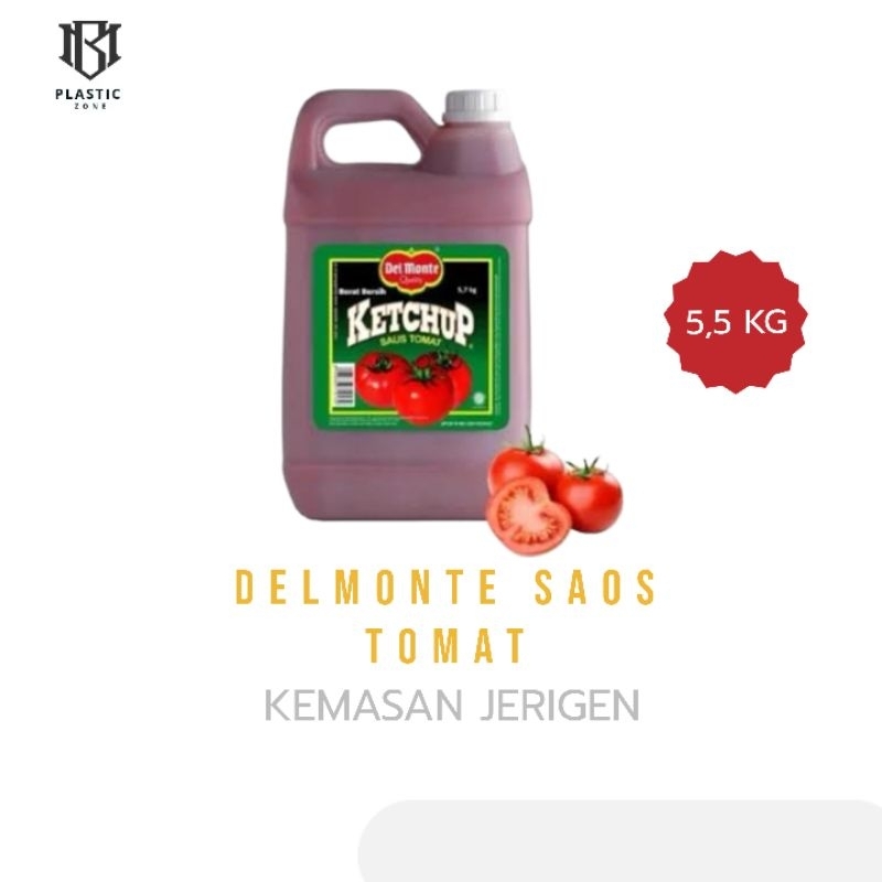 

DELMONTE KETCHUP SAUS TOMAT DRG 5,5 KG