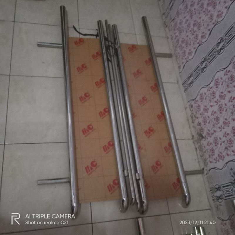 stainlis samping pnp traga