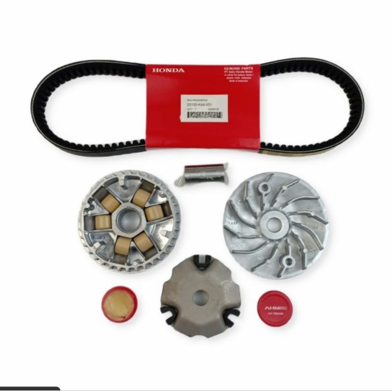Paket CVT Vanbelt + Rumah Roller Set + Kipas Roller Beat pop Beat Fi Esp Vario 110 Fi Beat Street 20