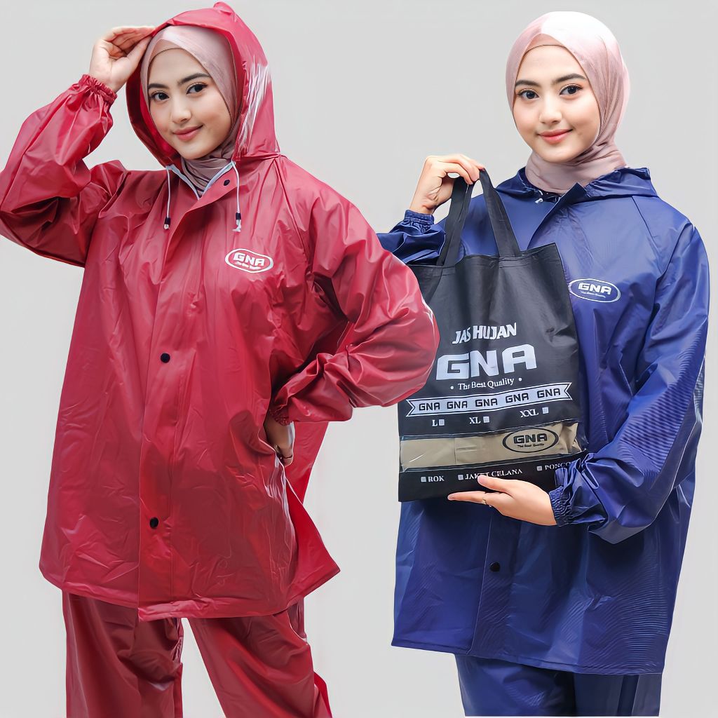 JAS HUJAN PRIA WANITA STELAN BAJU CELANA ORIGINAL GNA