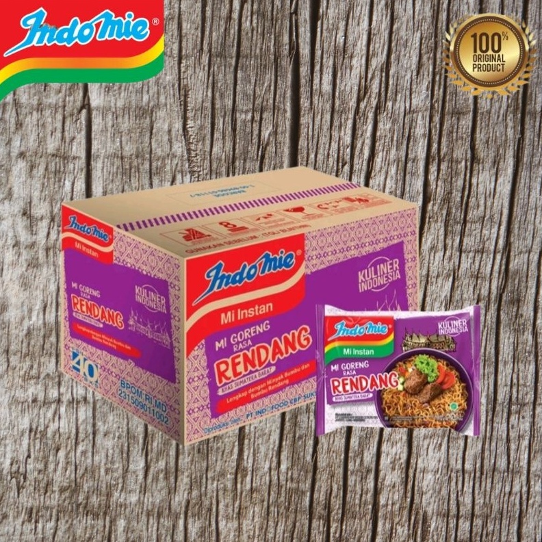 

✨MEN SALE✨ 1 Dus isi 40 pcs | Indomie goreng rendang !!!