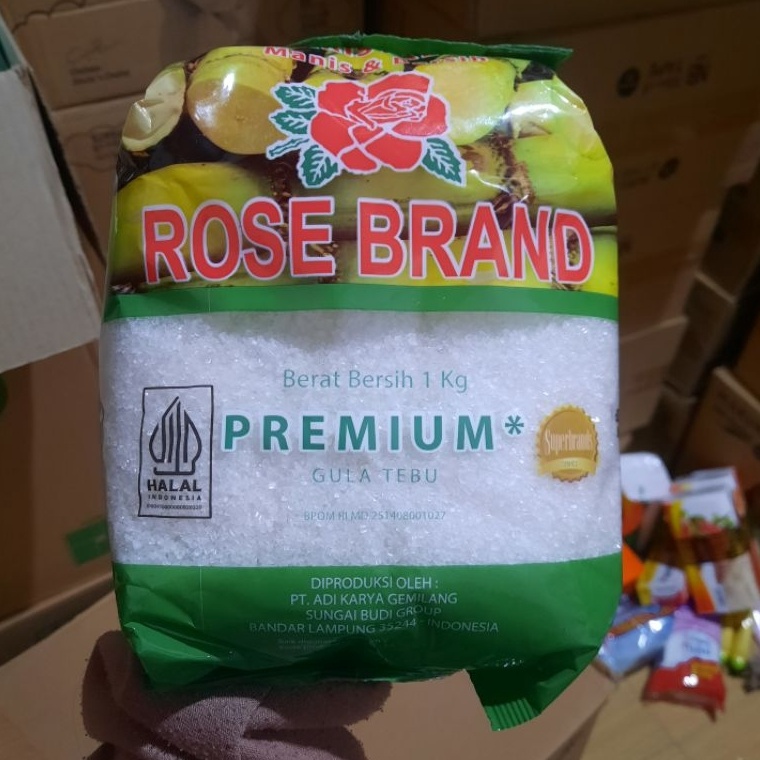 

[PRODUK LL7Q745] GULA ROSE BRAND PREMIUM 1KG 68