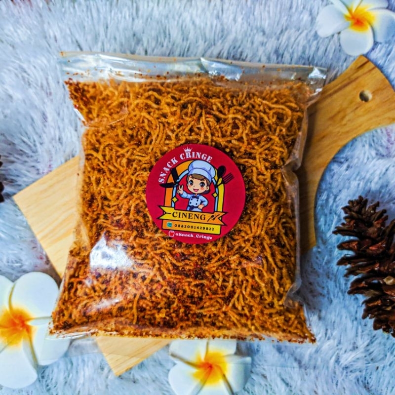 

Bihun kremea/Bihun daun jeruk/100gr/Snack Cringe Viral
