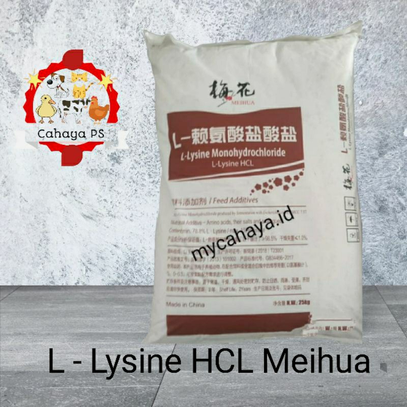 Lysine 1 Kg Meihua Lisin Feed Addictive