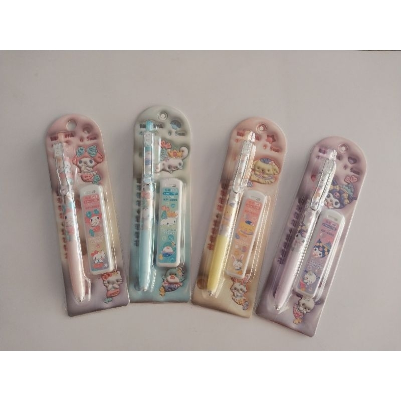 Pensil Mekanik Sanrio/Pensil Mekanik set/pensil Mekanik 0.5mm Sanrio