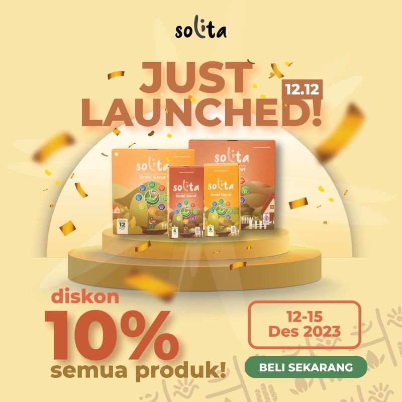 

[12.12 LAUNCH] Minuman Serbuk Umbi Garut Isi 12 Sachet Rasa Thai Tea untuk Atasi Asam Lambung, Maag, dan GERD | SOLITA