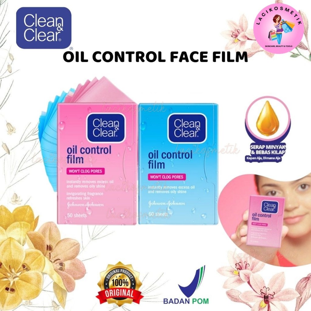 ✨LACIKOSME✨ CLEAN & CLEAR OIL CONTROL FILM - FACE PAPER OIL CONTROL