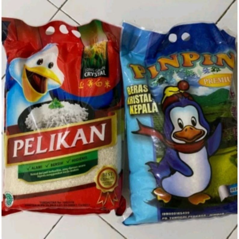 

Beras Pinpin / Pelikan 5kg x2pcs =10kg