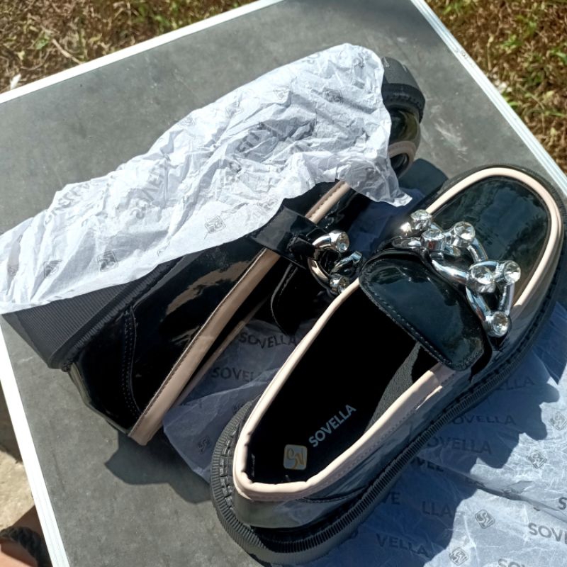 Sovella loafers / flat shoes / loafers shoes / sepatu loafers /sepatu slip on