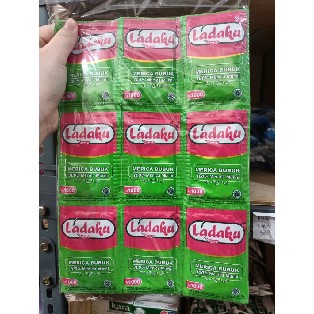 

Ladaku 1renceng (12pcs) lada sachet