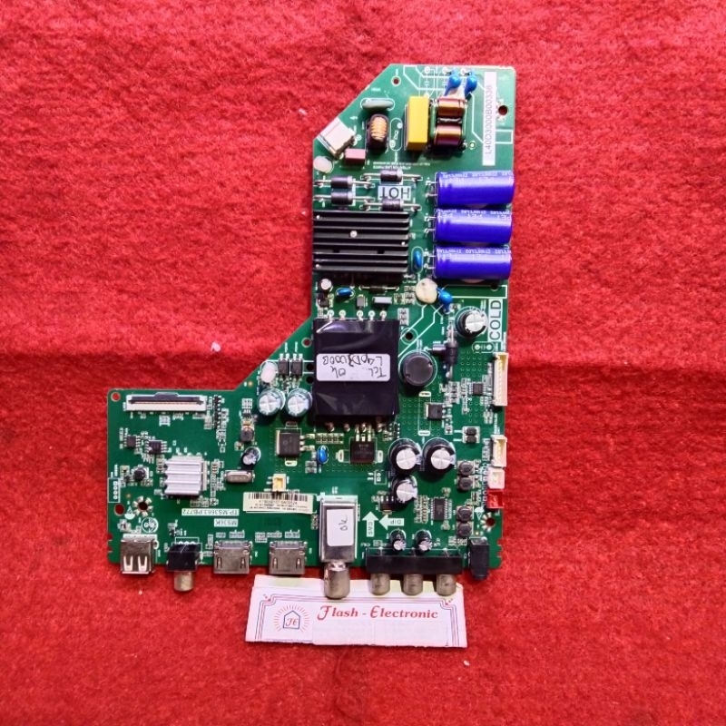 MAINBOARD TV TCL L40D3000B - MESIN TV - MOTHERBOARD - MOBO - MB TV LED TCL L40D3000B