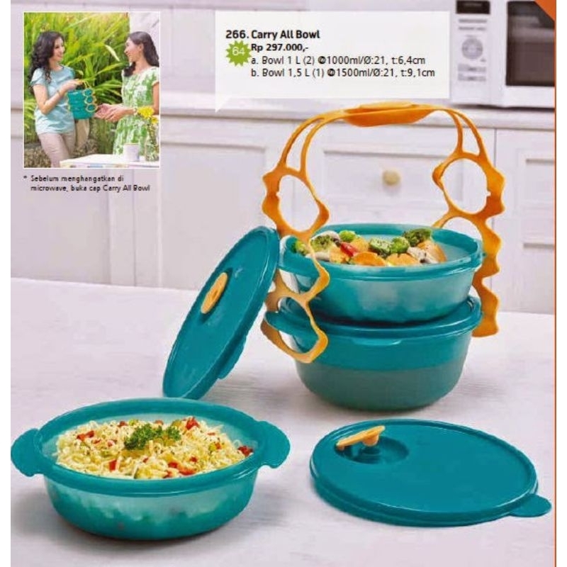 carry all bowl rantang ungu warna 2022 tuperware