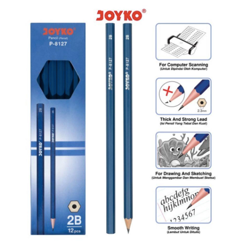 

ENISOO STORE - Pensil 2B Joyko P 8127