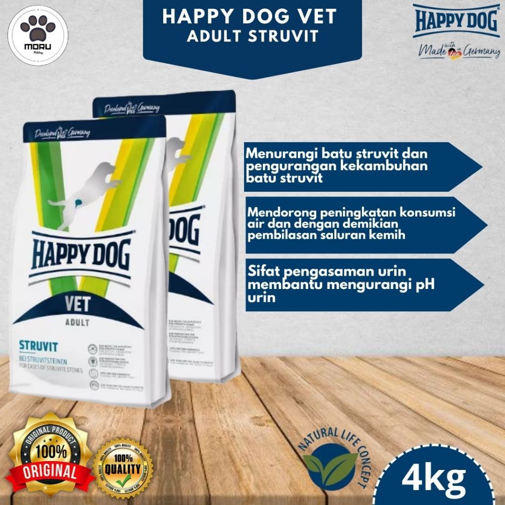 Happy Dog Vet Struvit 4kg