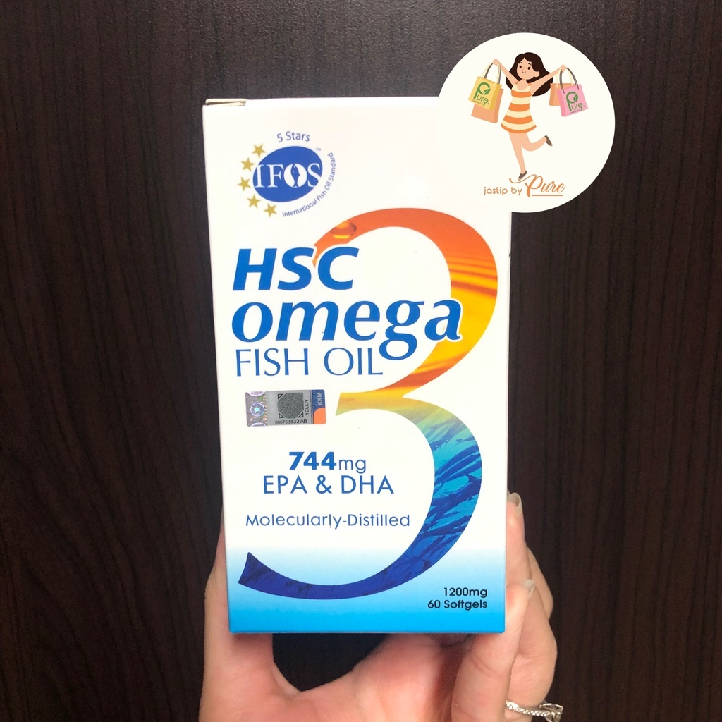 HSC Omega 3 Fish Oil 60 Capsules